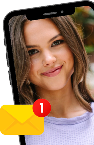 Teléfono con aplicación